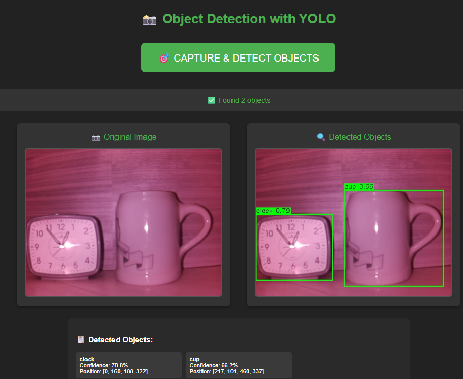 YOLO object detection — computer vision engineering project